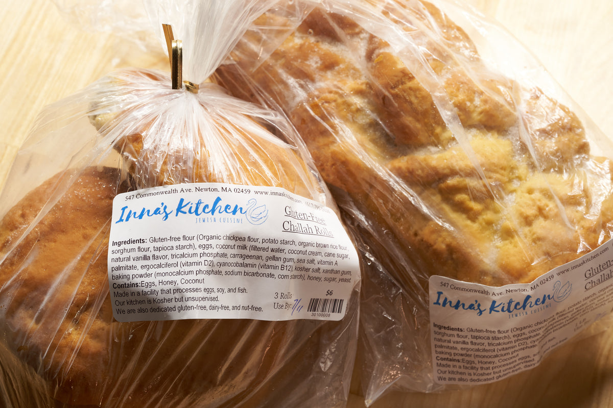 GF Challah Rolls (bag of 3, frozen)
