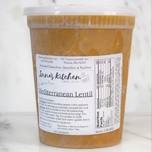Mediterranean Lentil Soup