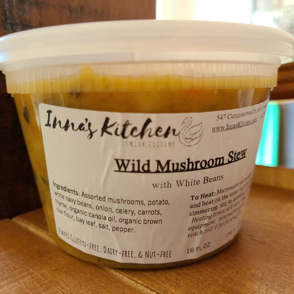 Wild Mushroom Stew with White Beans