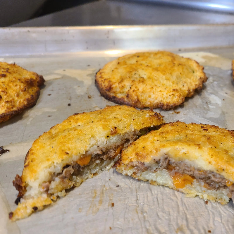 Stuffed Latkes (Kolduni) Packs of two (Frozen) Inna's Kitchen Culinaria