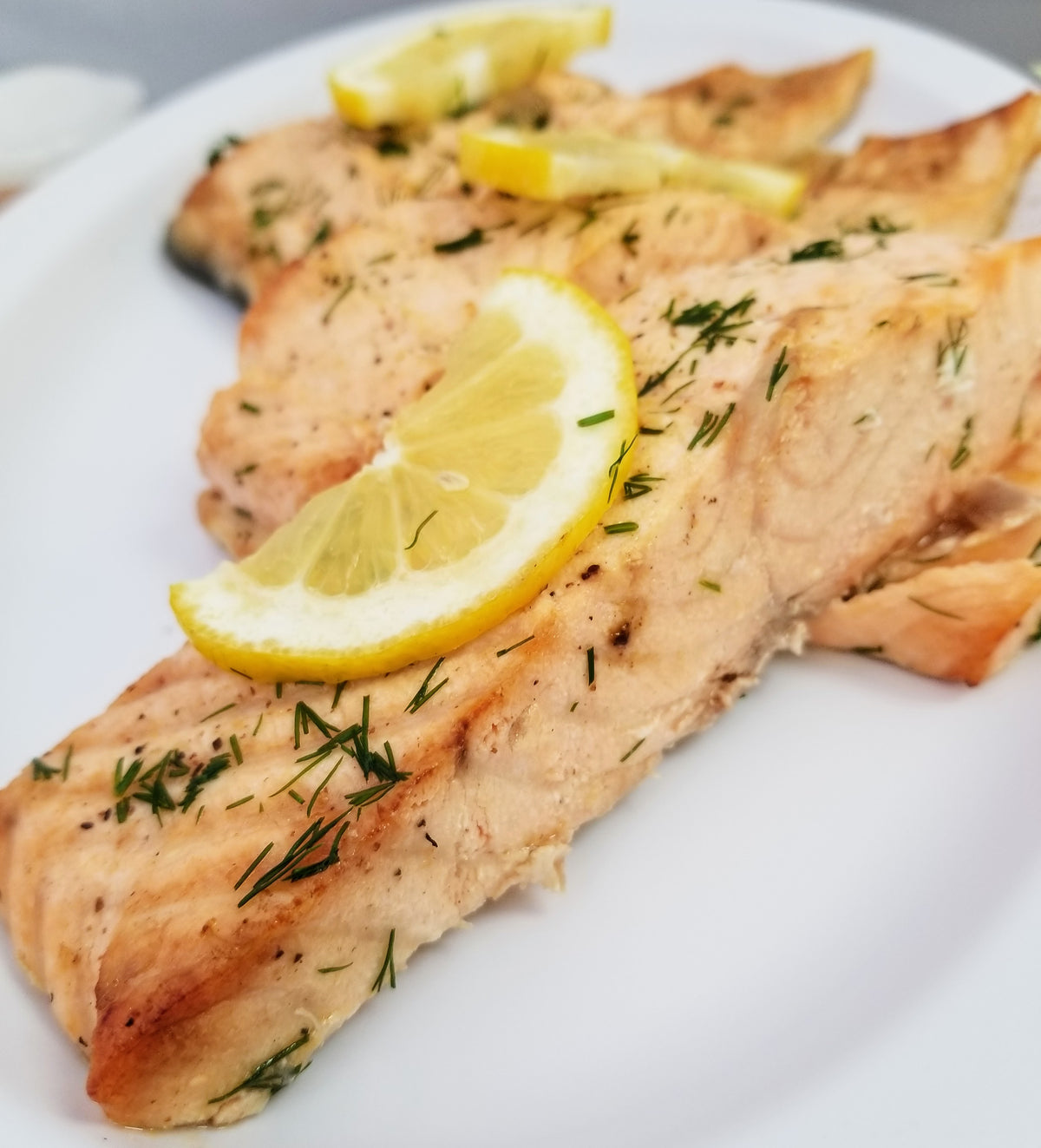 Baked Salmon per Portion
