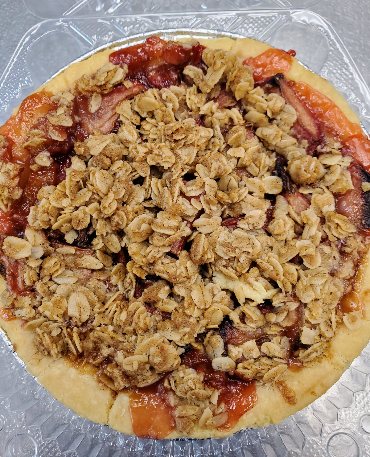 Strawberry Rhubarb Pie - 6 inch (vegan)