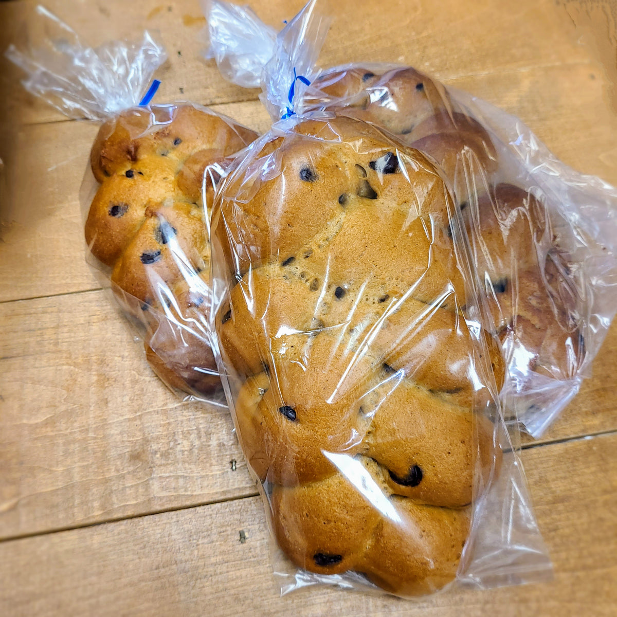 GF Challah Loaf - Egg-Free Chocolate-chip