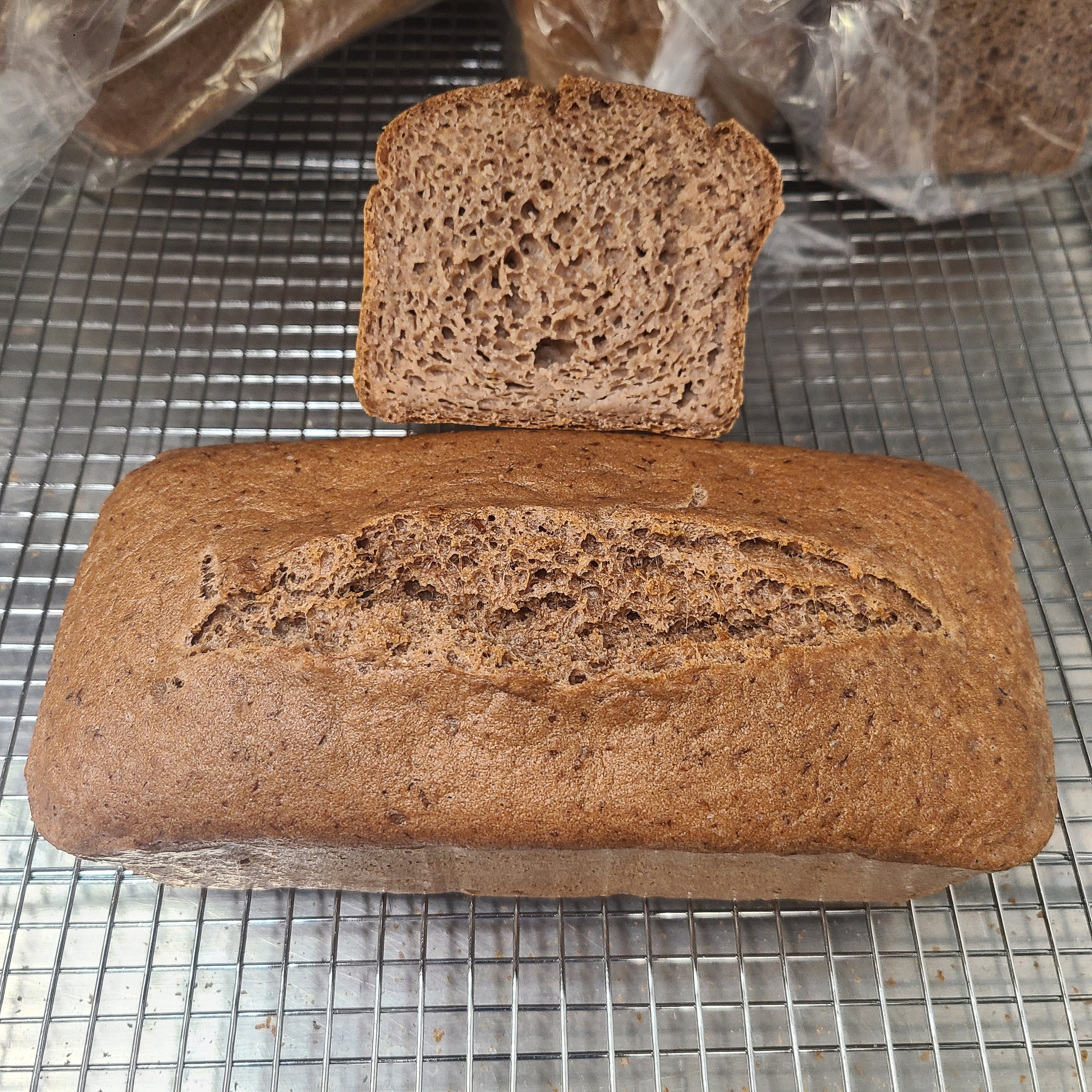 Wry 'Rye' - GF Rye-style Bread (Sliced and Frozen) – Inna's Kitchen ...